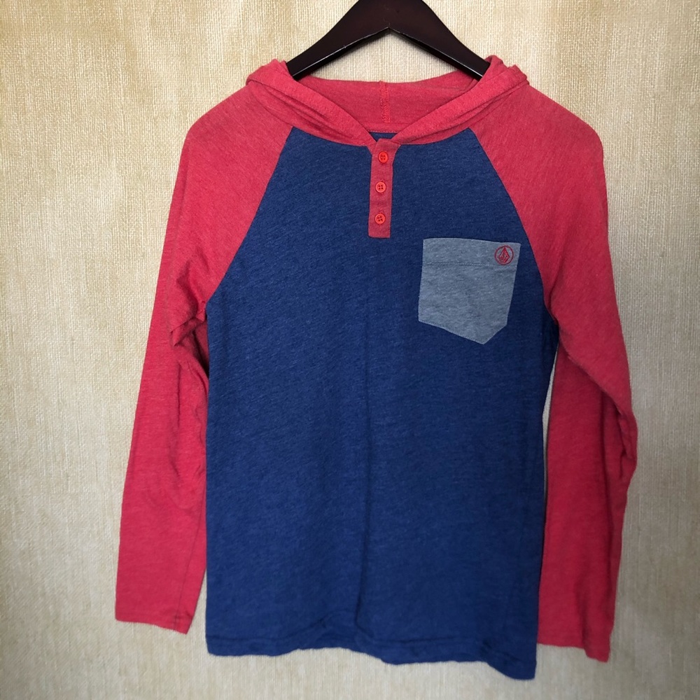Boy’s Volcom Raglan with Hood
